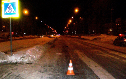 В Коми водитель сбил женщину и дал дёру с места ДТП (фото)