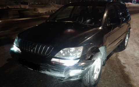 Под Сыктывкаром пьяный водитель «Лексуса» влетел в «Дэу» (фото)