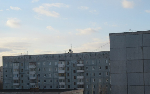 В Сыктывкаре подростки ради эффектного фото рисковали жизнями на крыше девятиэтажки