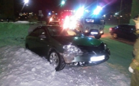 В Коми «девятка» насмерть сбила человека (фото)