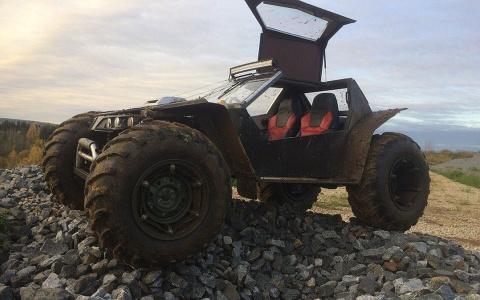 Сыктывкарский умелец переделал «Оку» в монстр-трак (фото)