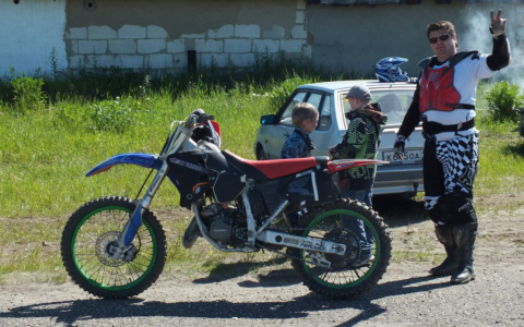 В конкурсе «На спорте» участник, который занимается мотокроссом (фото)