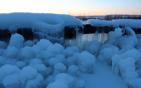В Коми тающий снег грозит уничтожить систему водоснабжения