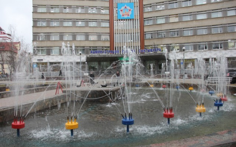 В Сыктывкаре заработали фонтаны (фото)