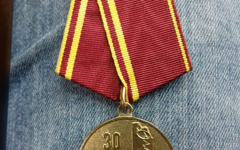 Около Стефановской площади Сыктывкара была найдена медаль (фото)