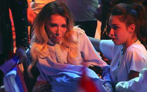 Юлия Самойлова разрыдалась в эфире из-за провала на «Евровидении» (видео)