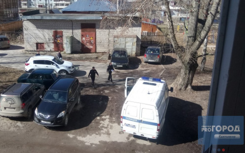 Возвращение в 90-е: в одном из дворов Сыктывкара стреляют по машинам