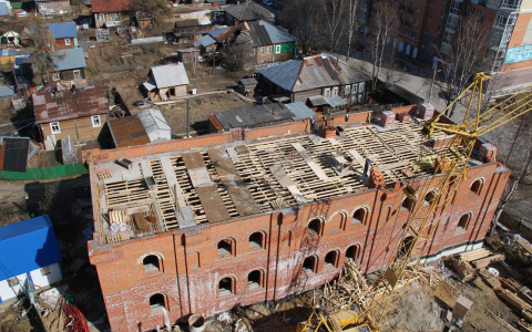 Звонницу у Стефановского собора в Сыктывкаре почти построили (фото)