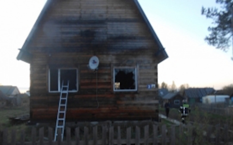 Жертвами пожара в Коми стали два человека (фото)