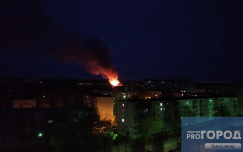 Арендатор базы, которая горела в районе сыктывкарского пивзавода, рассказал об ущербе