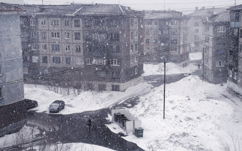 Сегодня на севере Коми из-за метели отменили занятия в школах