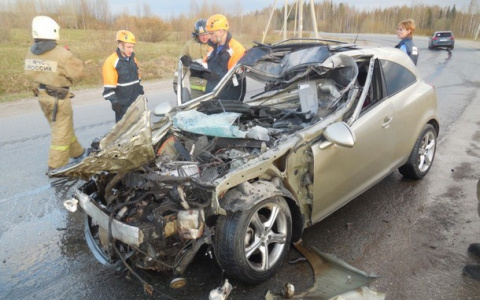 Появились подробности ДТП на трассе в Коми, в котором погибла девушка