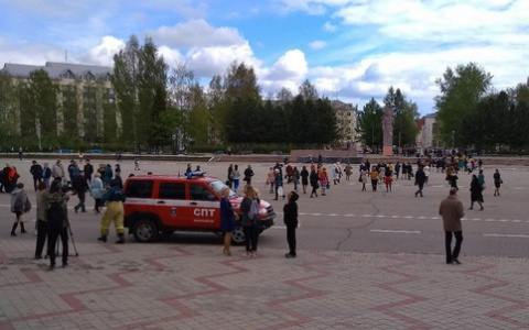 В Сыктывкаре эвакуировали здание Госсовета (фото)