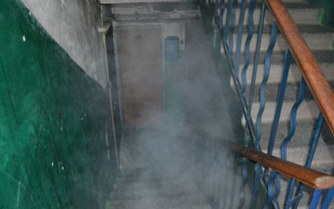 В Коми молодая мать с младенцем на руках ринулась тушить пожар