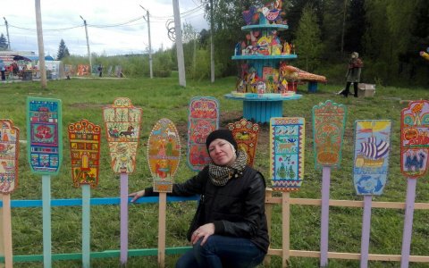 В Сыктывкаре появилась аллея арт-объектов по мотивам коми легенд (фото)