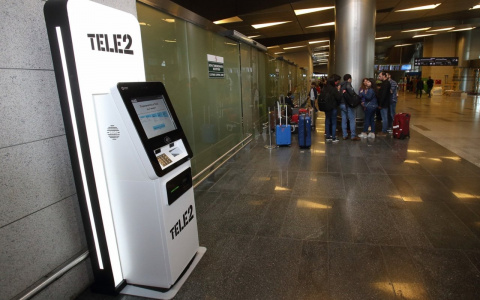 Tele2 первой запустила симкомат с биометрической идентификацией