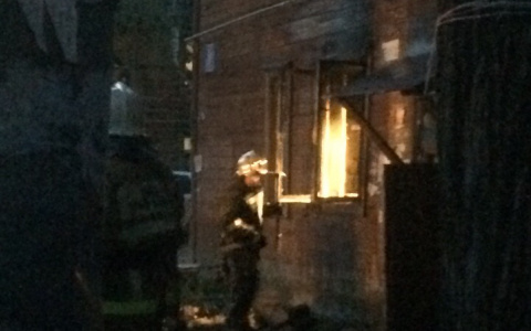 В Сыктывкаре горел многоквартирный дом