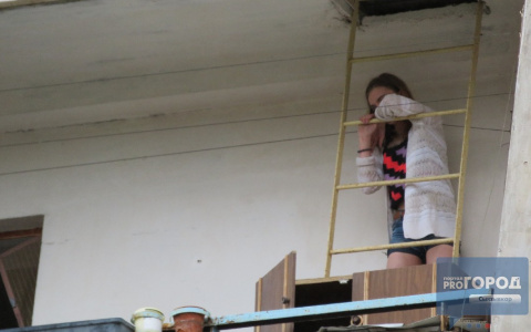 Выяснилось, что паника из-за суицида в центре Сыктывкара случилась по вине пьяной 13-летней девочки