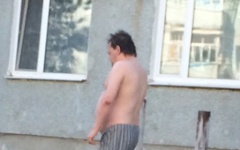 Житель Коми расхаживал по оживленным улицам в непристойном виде (фото)