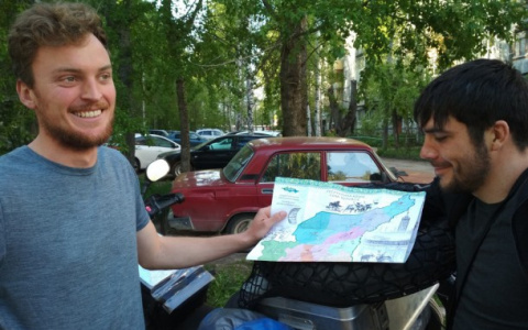 Мототуристы из Германии едут через всю Коми, чтобы посмотреть на Воркуту