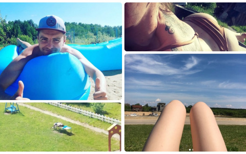 Жара в городе! Где и как загорают сыктывкарцы (фото)