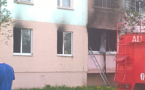 На пожаре в Коми погиб новорожденный ребенок (фото)