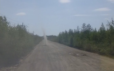 Синоптики объяснили, из-за чего в Коми образовался небольшой смерч