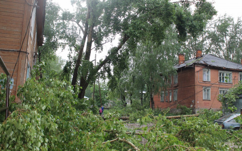 Синоптики рассказали, какой силы был ураган, который пронесся по Сыктывкару