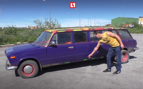 Сюжет о «Жигузине», который собрали умельцы из Коми, показали на федеральном канале