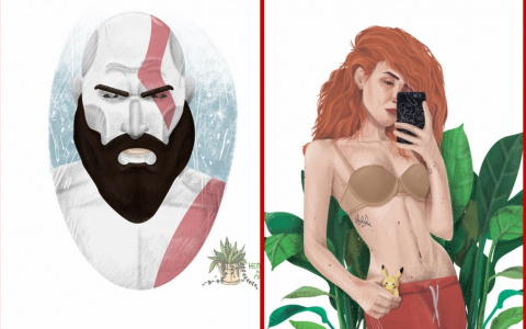 Сыктывкарец рисует на планшете харизматичных героев древних мифов и американских блокбастеров (фото)