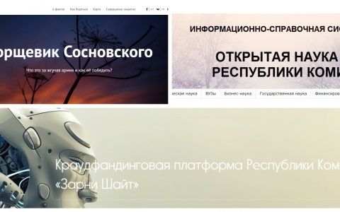 «Республика в сети»: самые необычные сайты Коми края