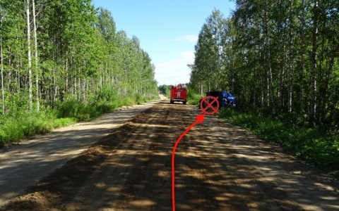 «Почта России» прокомментировала ДТП со своим «УАЗом», который съехал с трассы в Коми