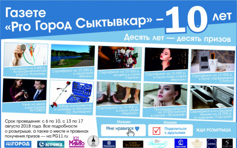 Определился пятый победитель розыгрыша «10 лет — 10 призов»