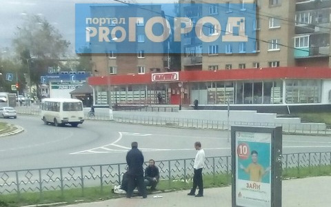 В Сыктывкаре пьяные мужчины устроили на «кольце» тусовку (фото)