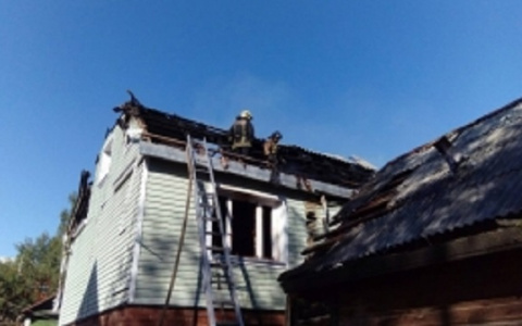 В Сыктывкаре в сгоревшем доме нашли труп женщины