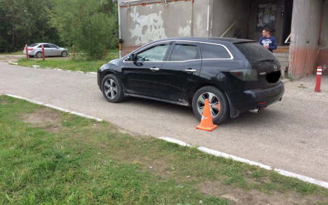 В Коми девушка вывалилась из машины, после чего водитель наехал на нее