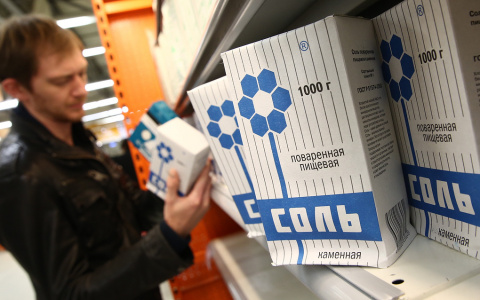 С 2019 года в Коми перестанут продавать поваренную соль