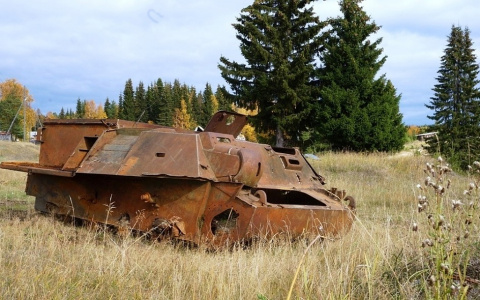 В коми глубинке нашли бронетехнику времен Великой Отечественной войны (фото)