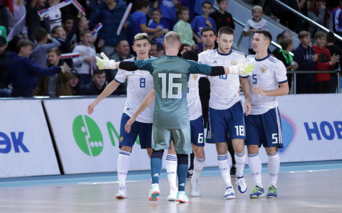 Сыктывкарец одержал победу над Сербией в составе национальной сборной по мини-футболу