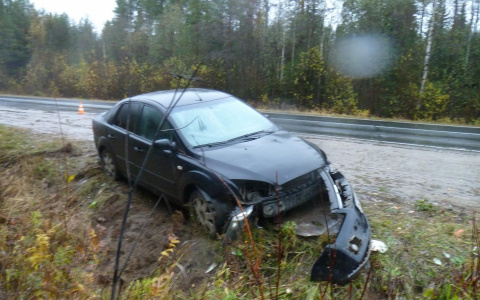 На дорогах Коми за один день разбились двое водителей
