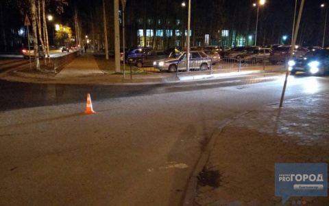 В Сыктывкаре «Лексус» сбил 13-летнего велосипедиста