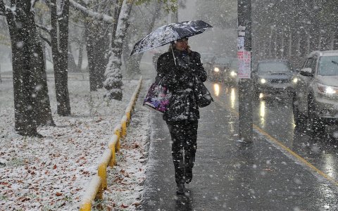 Погода в Сыктывкаре на 7 ноября: слабый снег и облачное небо