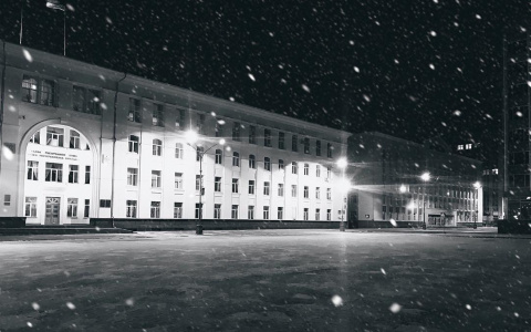 Фото дня: смена погоды в Сыктывкаре