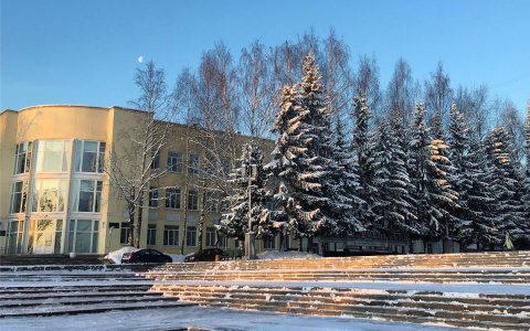 Фото дня: морозный день в Сыктывкаре