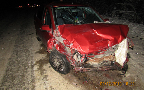 На трассе в Коми произошла жесткая авария, пострадал годовалый ребенок