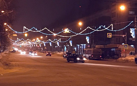Стало известно, когда Сыктывкар засияет праздничными огнями