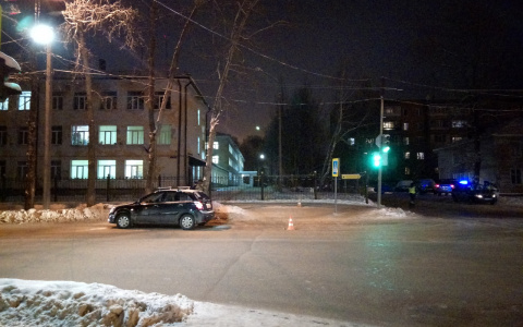 В Сыктывкаре пенсионер на «Киа» сбил женщину-пешехода