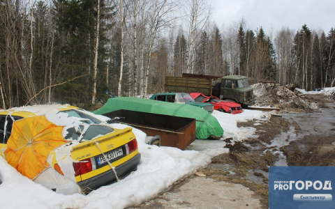 В Коми женщина распилила чужую машину и сдала ее на металлолом