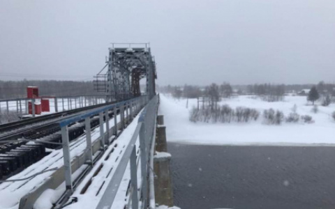 В Коми полицейские спасли девочку, которая упала с моста (фото)