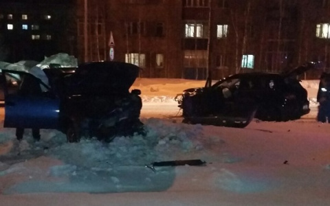 В Коми водитель «Фольксвагена» не уступил дорогу «Дэу» и разбил себе лицо